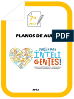 7º Ano - Planos de Aula - Programa Inteligentes