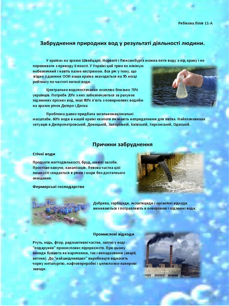 Вода | PDF