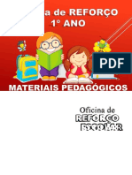 Oficina de Reforço 1º Ano - Materiais Pedagógicos