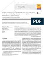 Applying Maintenance Strategies From The Space and Satellite Sector To The Upstream Oil and Gas Industry - A Research Agenda