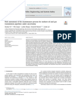 Risk Assessment of The Maintenance Process For Onshore Oil and Gas Transmission Pipelines Under Uncertainty