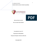 La Evaluación Formativa Desde Los Entornos Virtuales de Aprendizaje