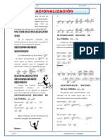 Ejercicios de Racionalización2023
