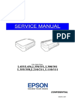 Epson L455, L456 Service Manual Rev. C