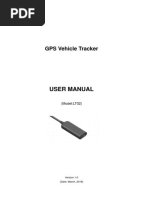 User Manual: GPS Vehicle Tracker