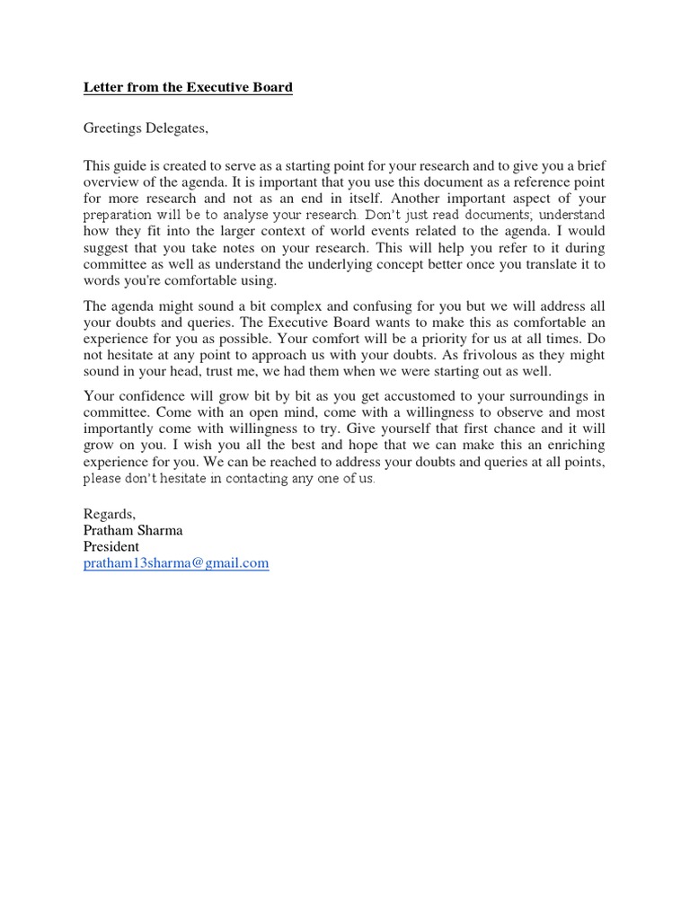 MUN Study Guide Overview | PDF | Dictatorship | United Nations Security ...