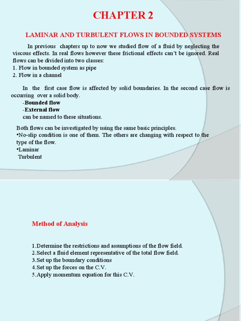 Laminar vs. Turbulent Flow Analysis | PDF | Fluid Dynamics | Boundary Layer