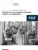 Estado de Las Ciudades Chilenas Frente A La Pandemia CNDU 2020