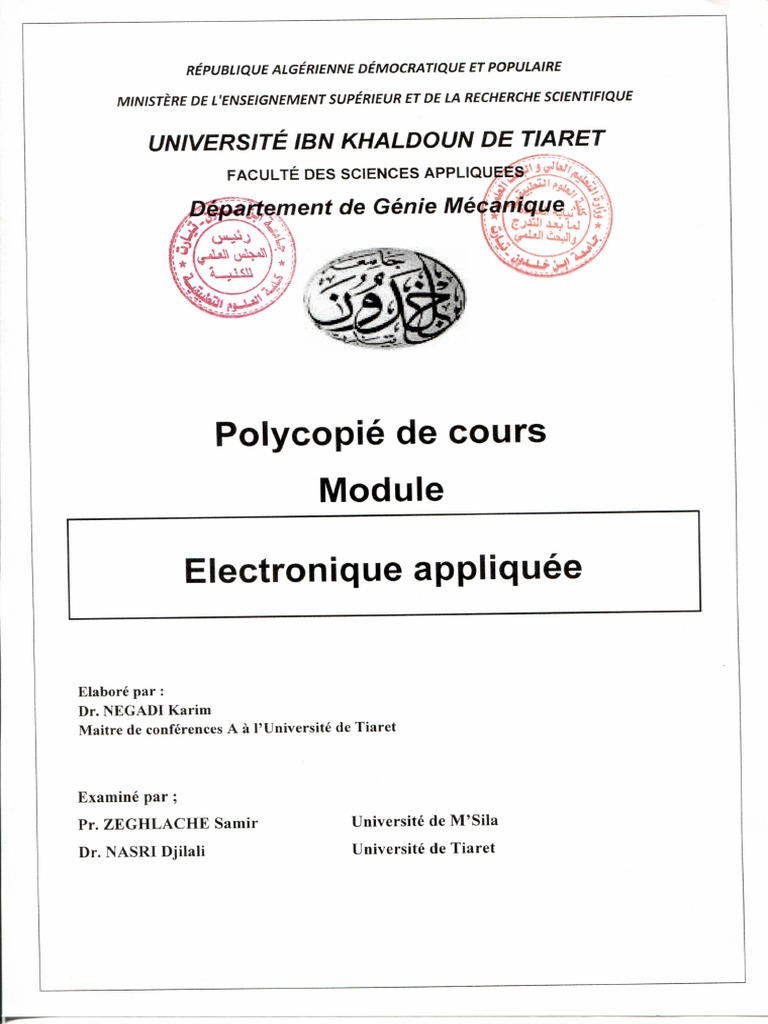 Comment Reconnaît on Un Montage Suiveur Sur Un Schéma électrique Ecd 1 | PDF | Transistor à effet de champ | Oscillateur (électronique)