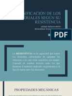 Clasificación de Materiales