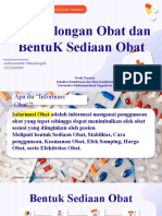 Penggolongan Obat Dan Bentuk Sediaan