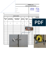Calculo Aforos Areas Velocidad Promedio Hoja Tipo