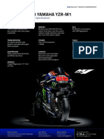 2023 YAMAHA YZR-M1: Technical Specifications