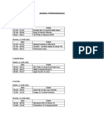 Jadwal Pertandingan