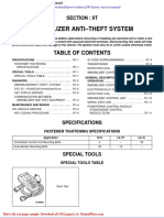 Daewoo Nubira j100 Factory Service Manual