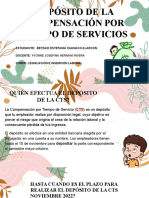 Depósito de La Compensación Por Tiempo de Servicios