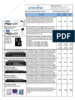 UNV Other Items Price List