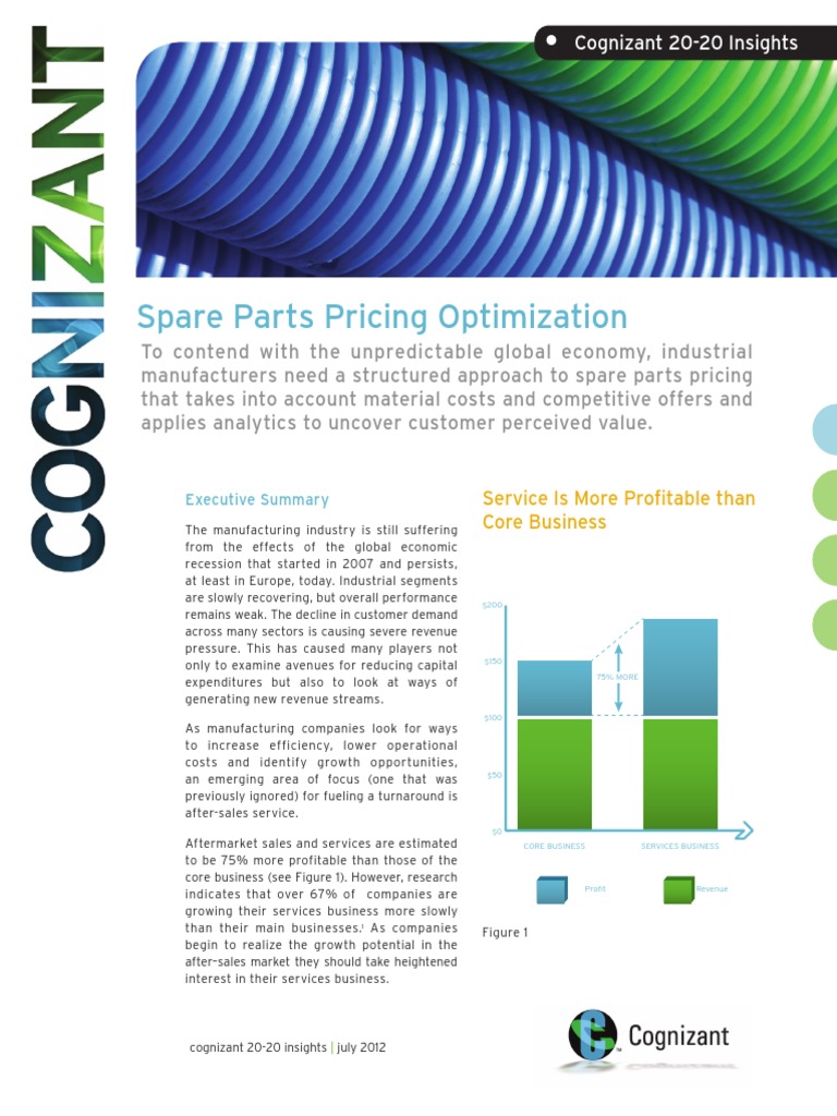 Spare Parts Pricing Strategies | PDF | Pricing | Analytics