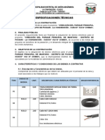 Ee - TT Bienes (Obra Provisional Electricas)