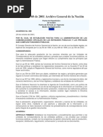 ACUERDO 060 Del 2001 | PDF