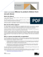Failure To Protect Offence Fact Sheet