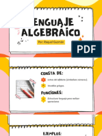 Lenguaje Algebraico