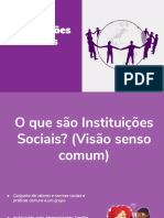 Instituições Sociais