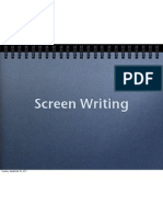 Screen Writing: Tuesday, September 20, 2011