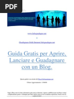 Download Guida Gratis Per Aprire Pubblicizzare e Guadagnare Con Un Blog by Alexaj74 SN6573061 doc pdf