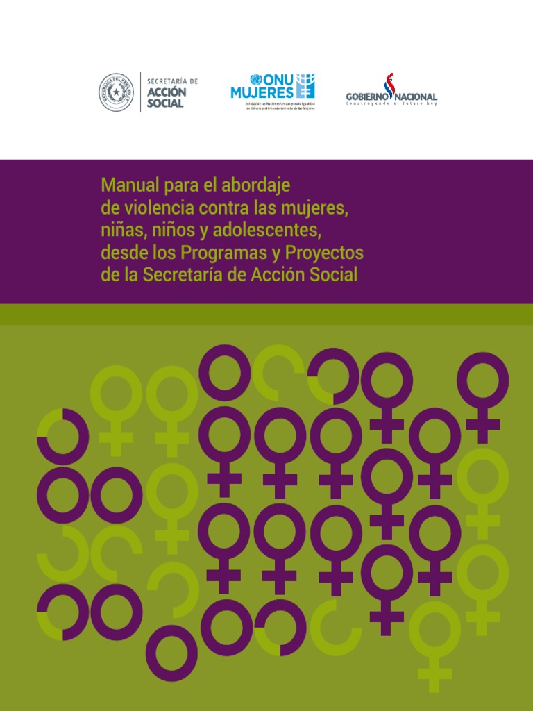 Manual Para El Abordaje Casos De Violencia Pdf La Violencia Contra