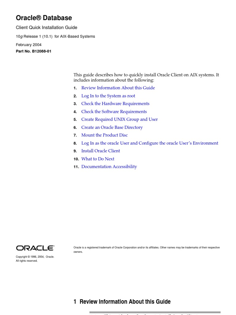 19 - Client Quick Installation Guide For AIX-Based Systems | PDF