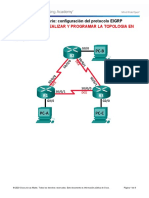 6.4.3.5 Lab - Configuring Basic EIGRP For IPv6