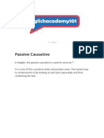 Passive Causative