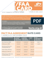 Pact Faa Rate Card 2023