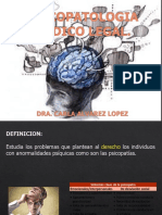 Psicopatología Forense, Dra. Alvarez