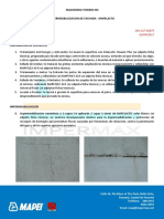001-017-02073 Impermeabilizacion de Fachada - 3 Niveles - MAPELASTIC