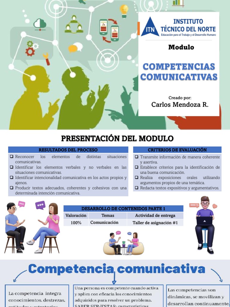 Competencias Comunicativas | PDF | Comunicación | Comunicación humana