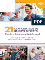 Ebook 21 Ideas Creativas Jornada de La Salud