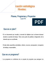 Presentacion Planificacion Estrategica, Las 3 P