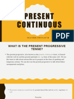 Present Continuous