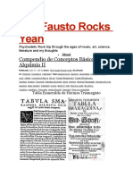 The Fausto Rocks Yeah Diccionario de Alquimia