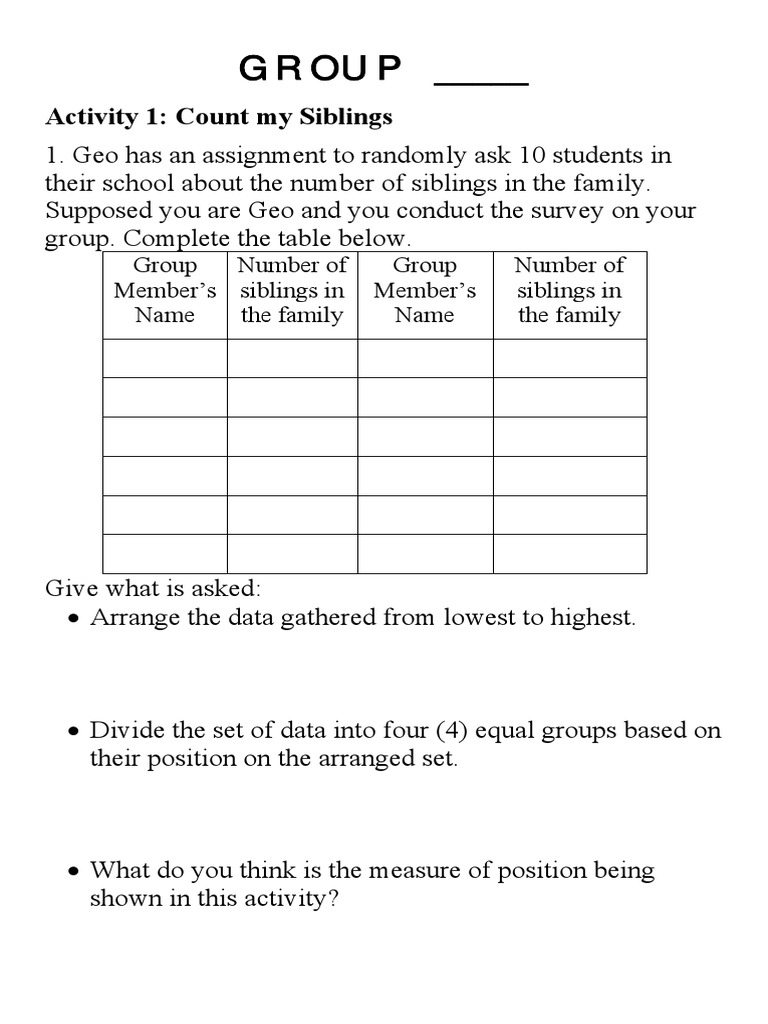 Activity 1 count my siblings pdf
