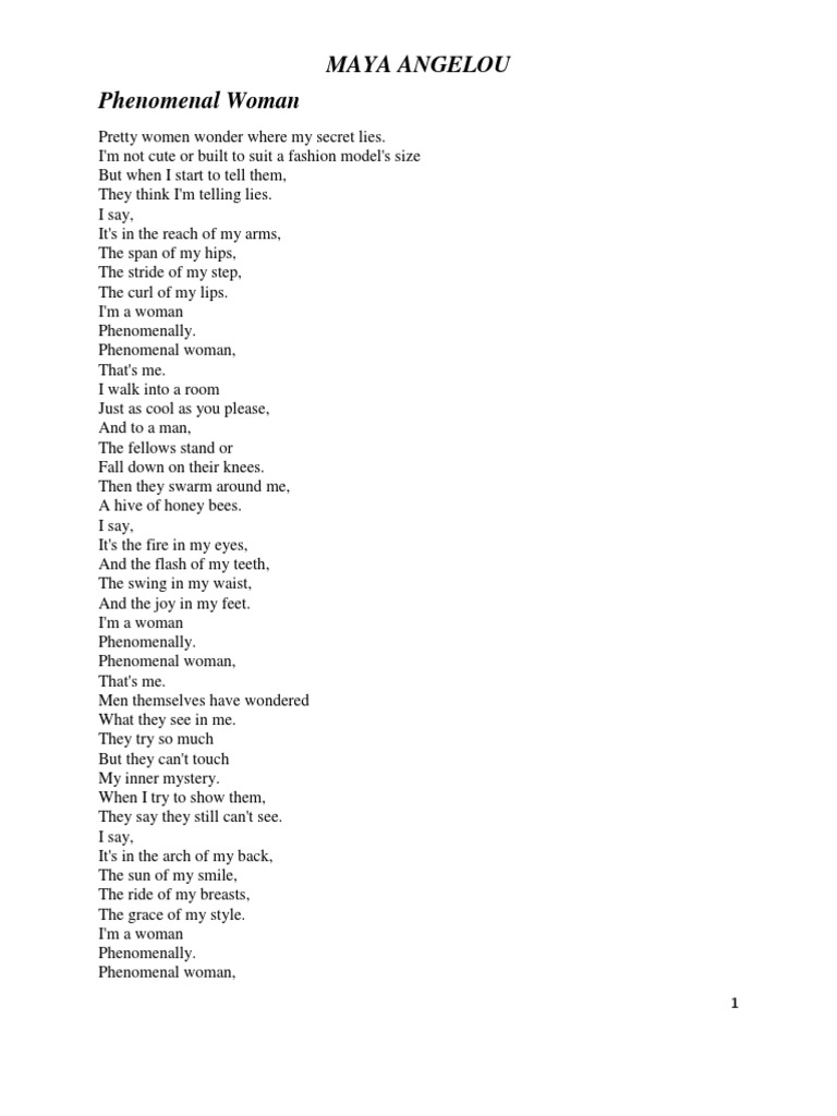 maya angelou best poems - Greenn News