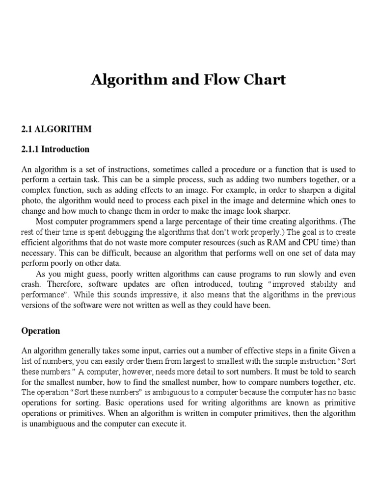 Algorithm-and-Flow-chart Part 2 | PDF | Algorithms | Computer Program