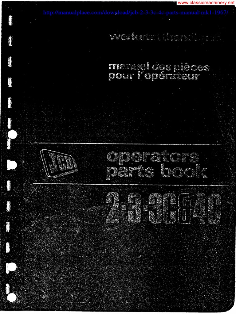 MANUAL PARTS JCB visual data 6