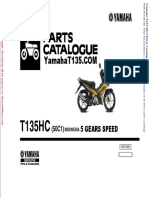 Yamaha t135 2011 Parts Catalog