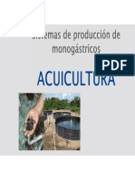 Sistemas de Producción de Monogastricos Acuicultura