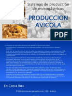 Sistemas de Producción de Monogastricos Producción Avícola Intro y Ponedoras Reproductoras y Engorde
