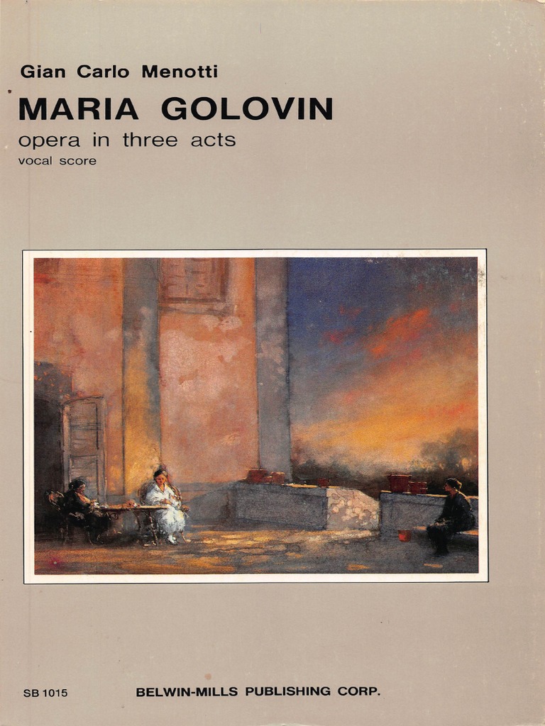 Maria Golovin PDF