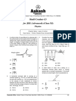 Skull Crusher-13 Class XI JEE (Adv) Physics